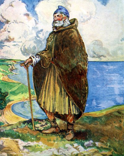 Costume maschile nel regno di Stefano (1135-1154) da Dion Clayton Calthrop